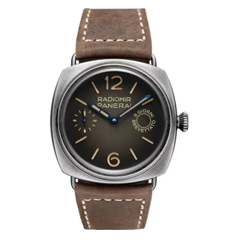 panerai brown gradient dial|Radiomir Otto Giorni & Tre Giorni .